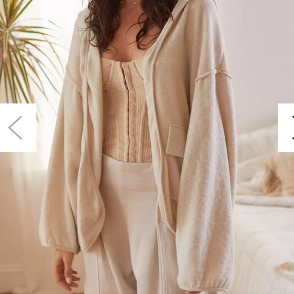 Urban Outfitters Sweaters - XS - Uo haven cozy robe loose hooded hoodie